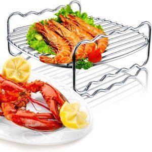 Stainless Steel Air Fryer Accessories(1 Pack)